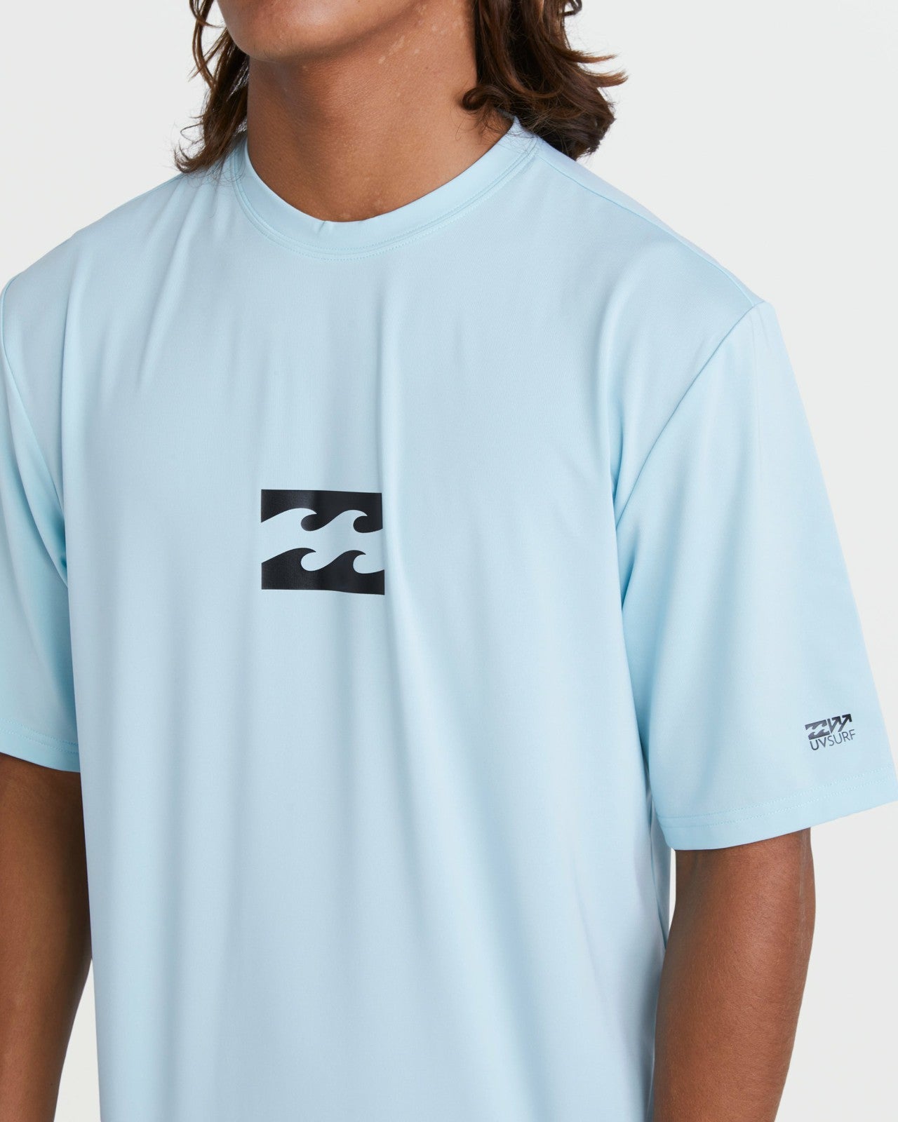 All Day Wave Short Sleeve Rashguard | Coastal Blue Billabong