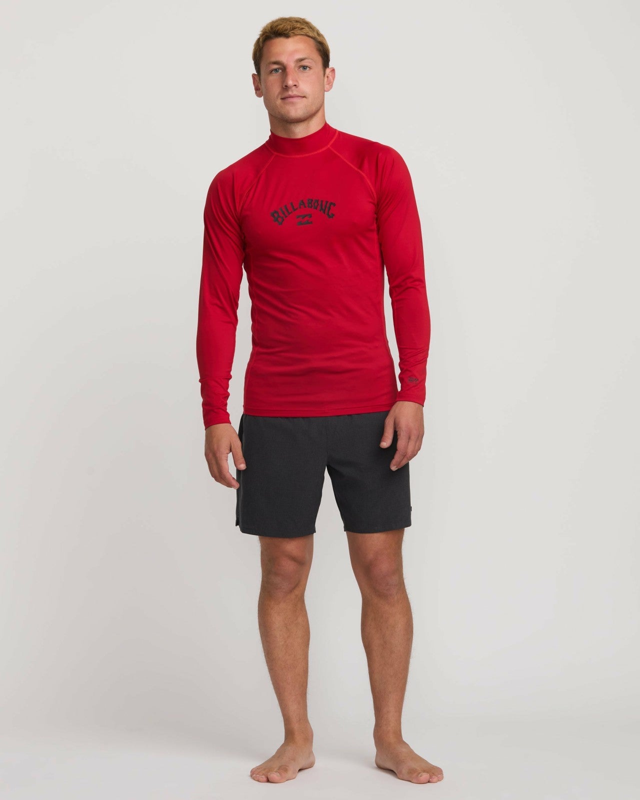 Arch Performance Fit Long Sleeve Rashguard | Scarlet Billabong