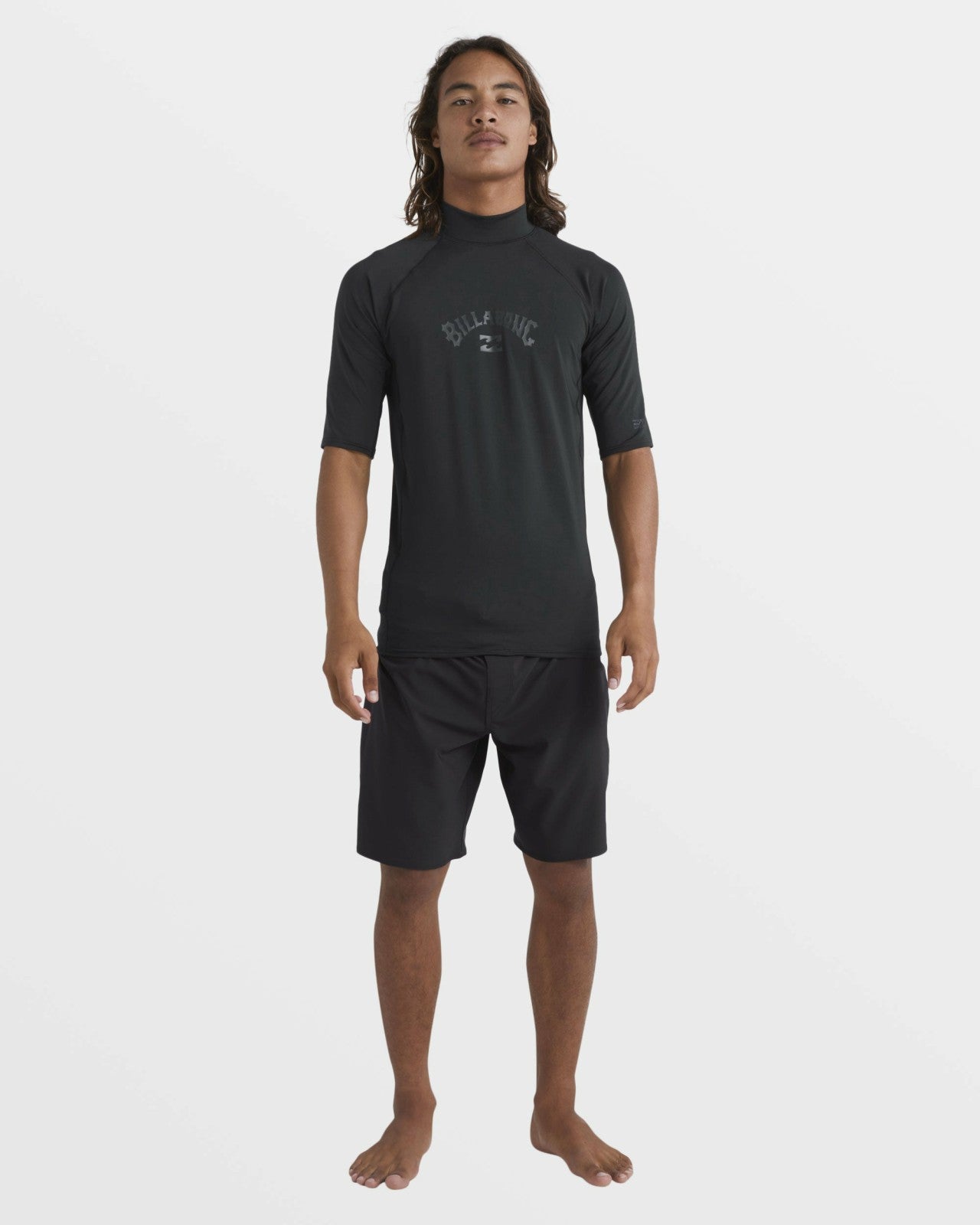 Arch Performance Fit Short Sleeve Rashguard | Black Billabong