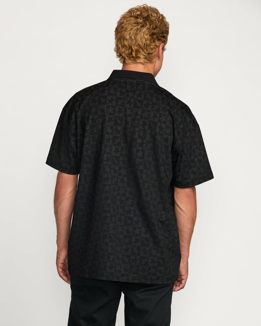 Billabong x Mami Wata Black Star Surf Club Short Sleeve Polo Shirt | B Billabong
