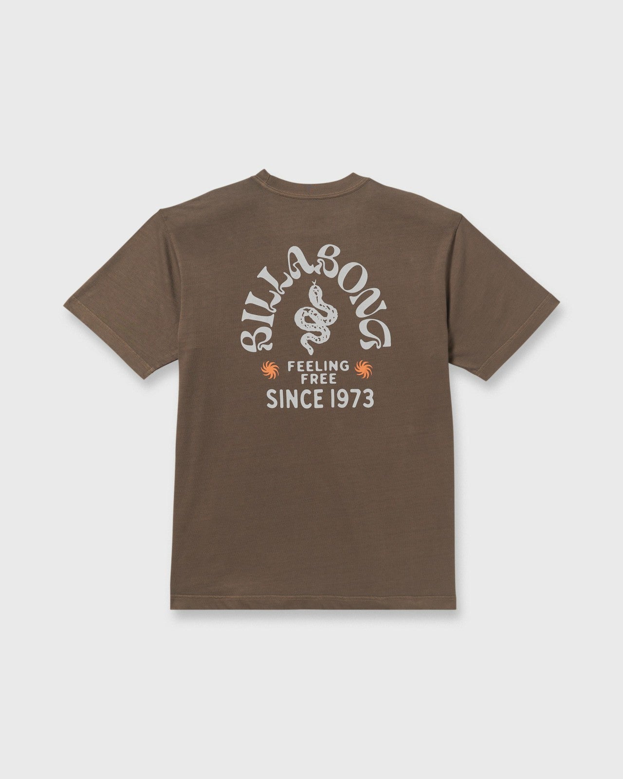Coiled Premium Wave Wash Short Sleeve T-Shirt | Dark Brown Billabong