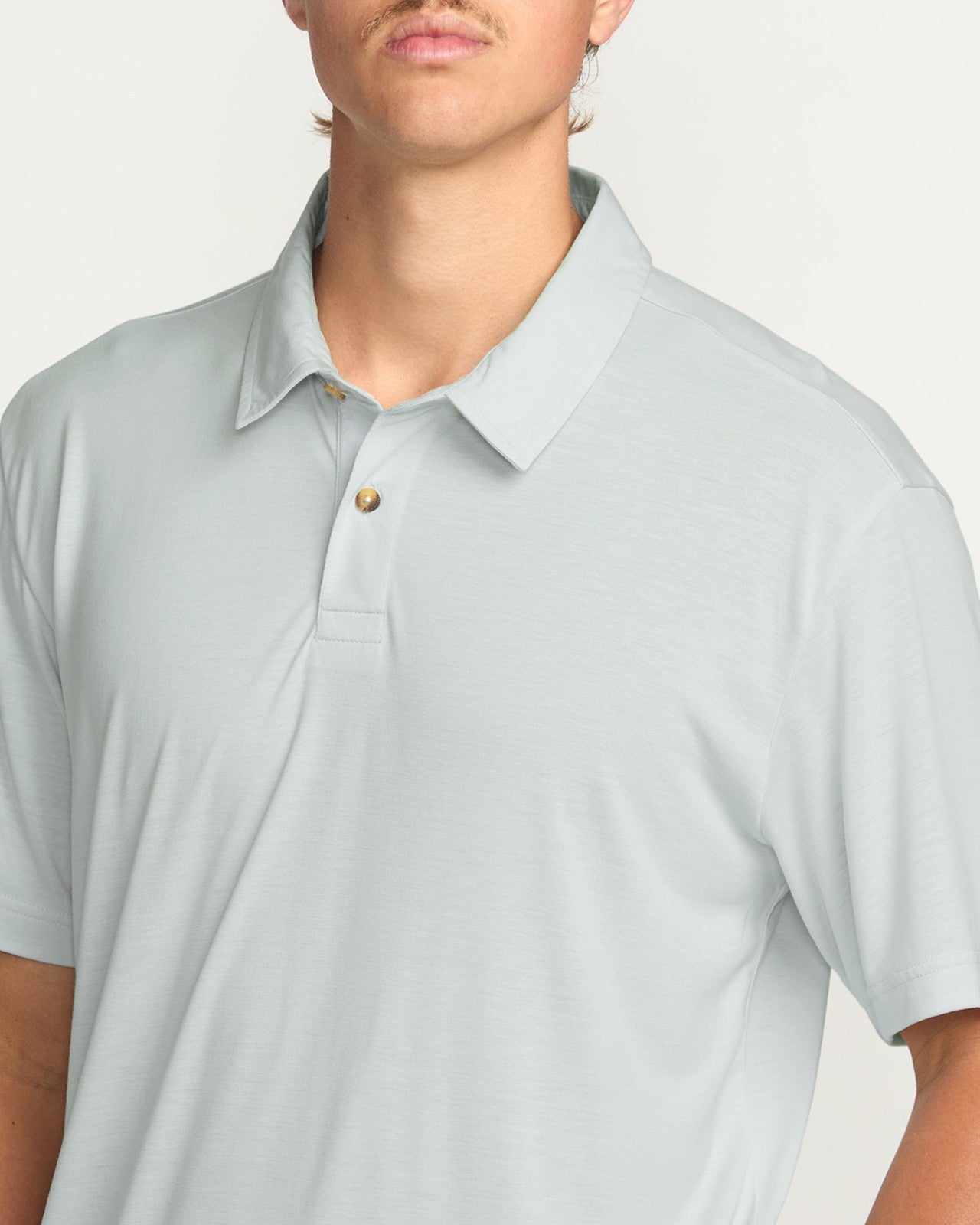 Eclipse Short Sleeve Polo Shirt | Ash Blue Billabong