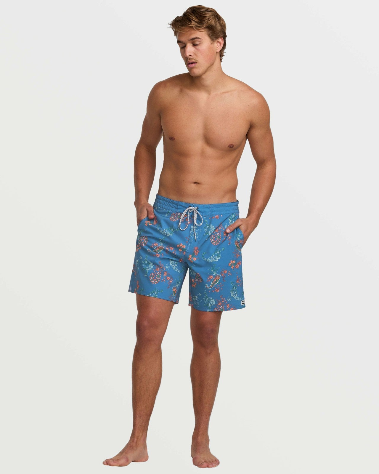 Good Times Lo Tide 18" Boardshorts | Bay Blue Billabong
