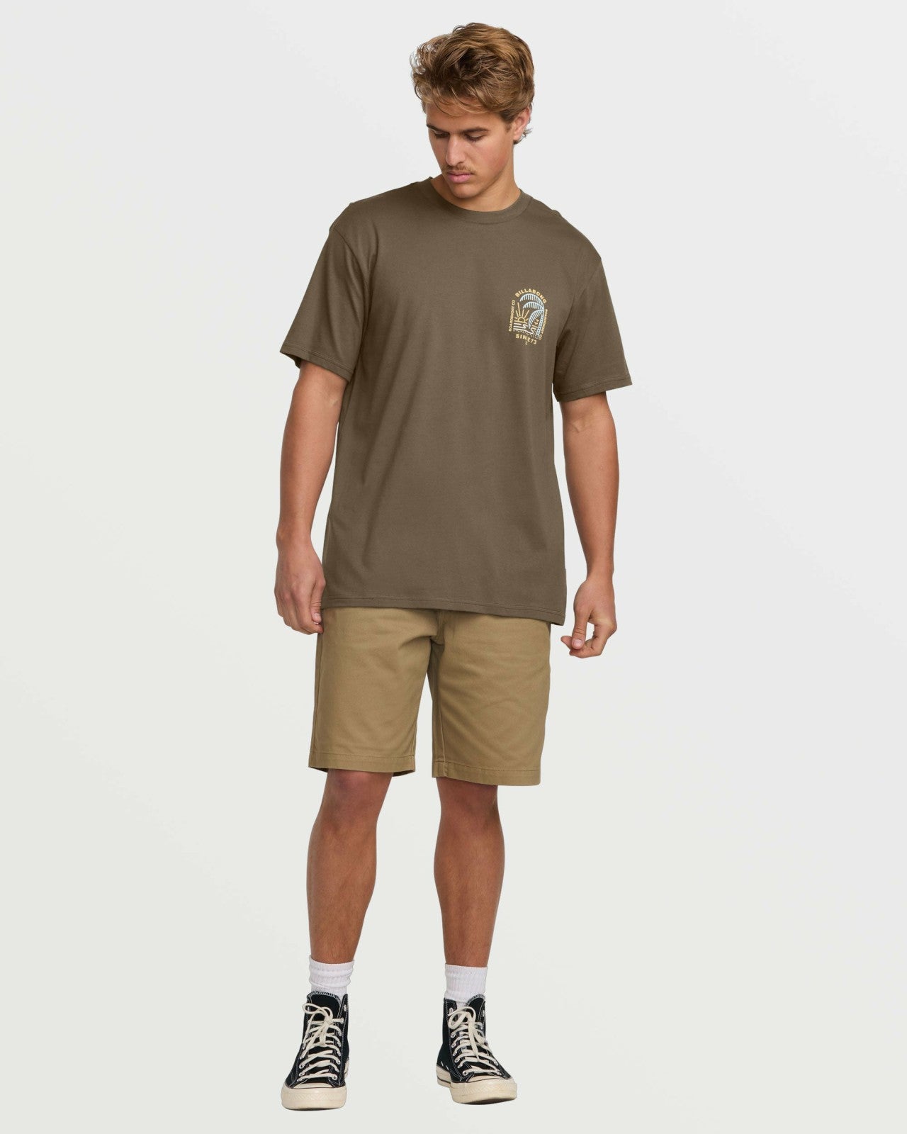 Last Light Premium Tee | Brown Billabong