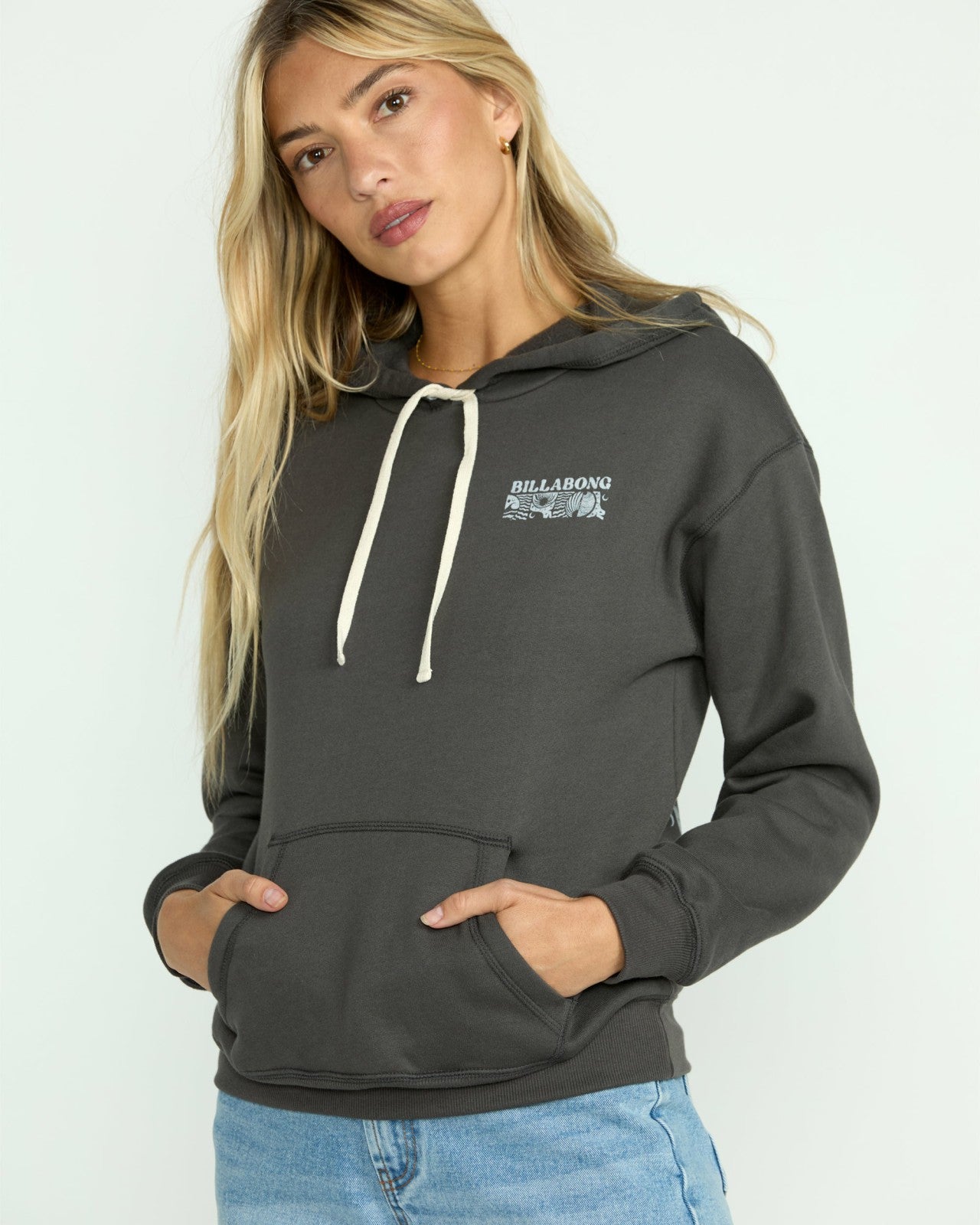 Miles Apart Hoodie | Off Black Billabong