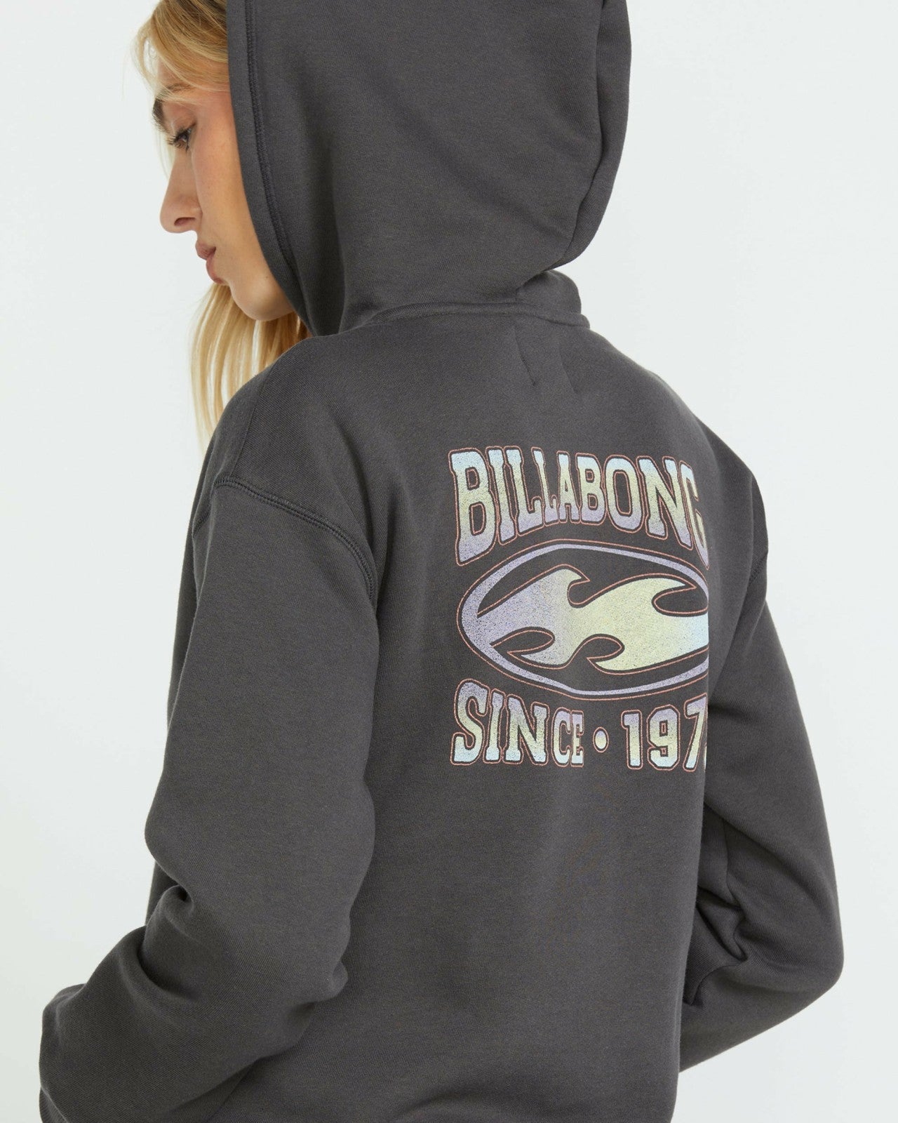 Nice Vibes Po Hoodie | Off Black Billabong