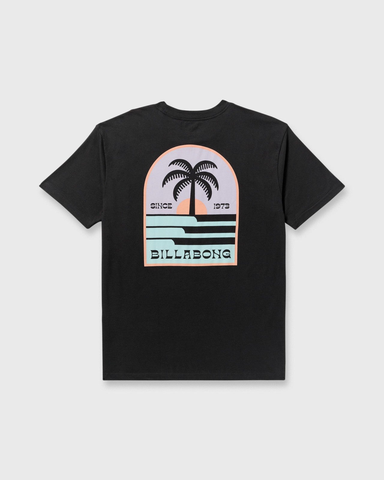 Portal Premium Short Sleeve T-Shirt | Washed Black Billabong