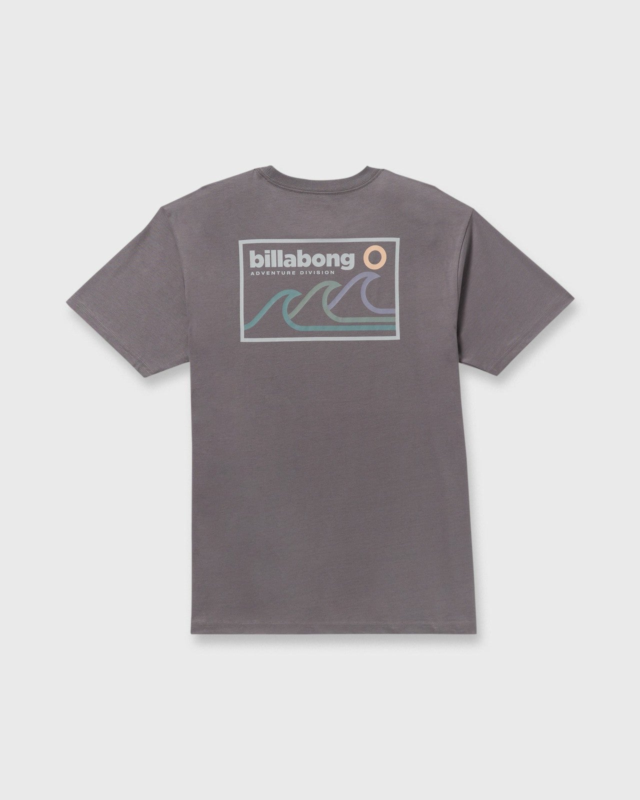 Range A/Div Short Sleeve T-Shirt | Grey Violet Billabong