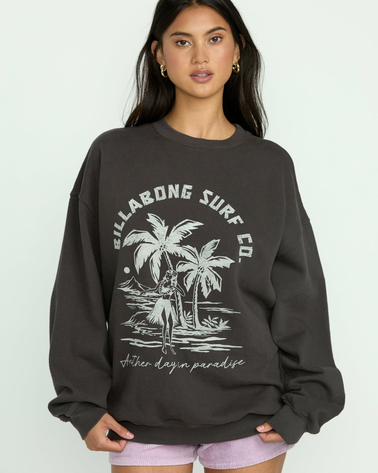 Ride In Crew Sweatshirt | Black Sands Billabong