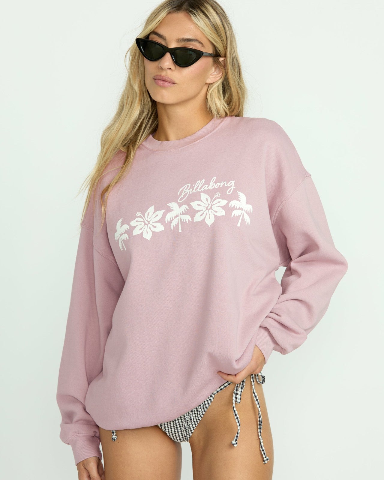 Ride In Crew Sweatshirt | Haze Billabong