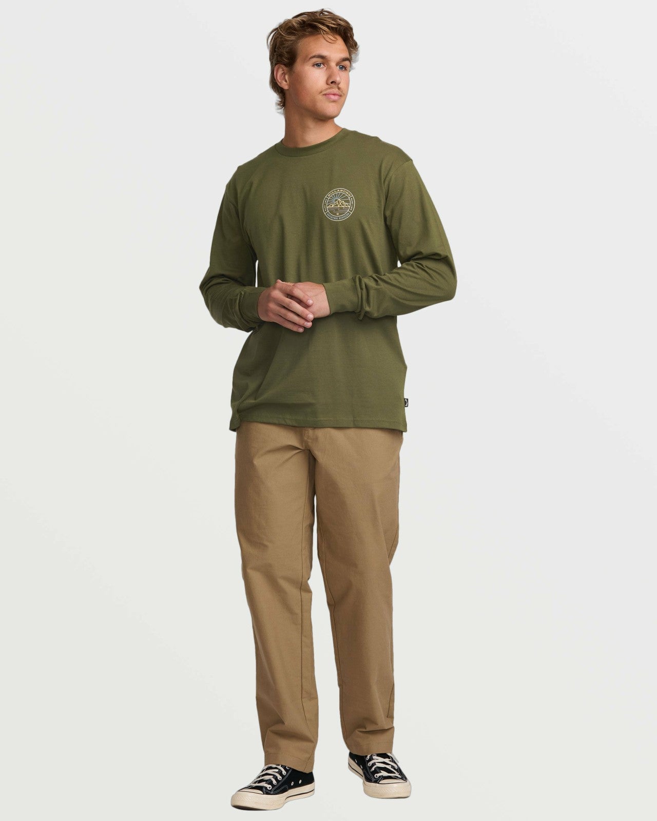 Rockies A/Div Long Sleeve Tee | Olive Billabong