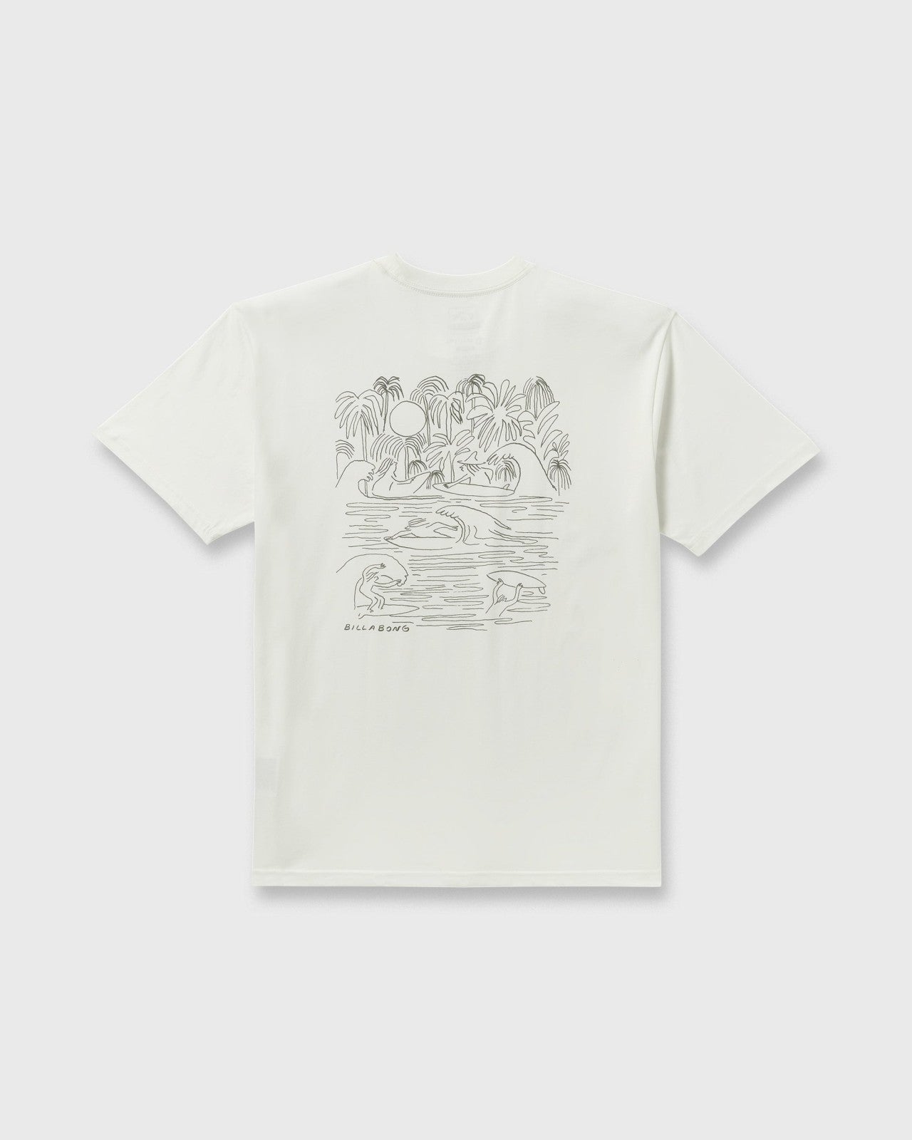 Scenes Regular Short Sleeve T-Shirt | Off White Billabong