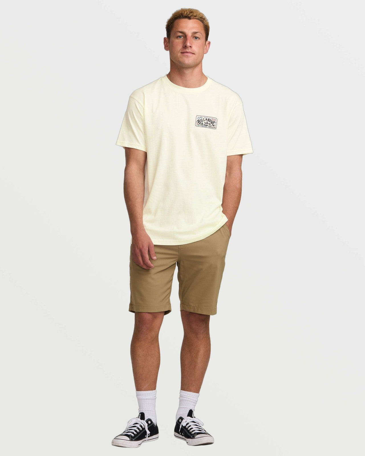 Scenic Arch A/Div Tee | Off White Billabong