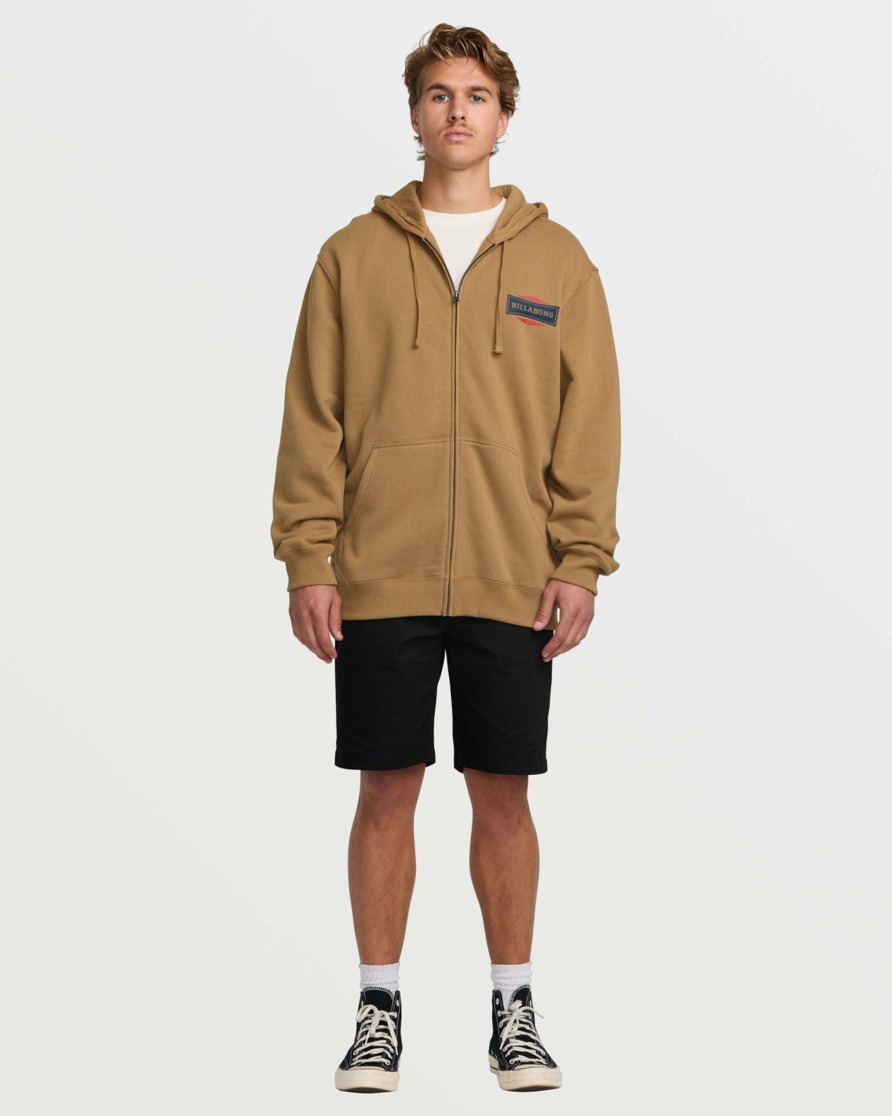 Short Sands Zip Sweatshirt | Vintage Brown Billabong