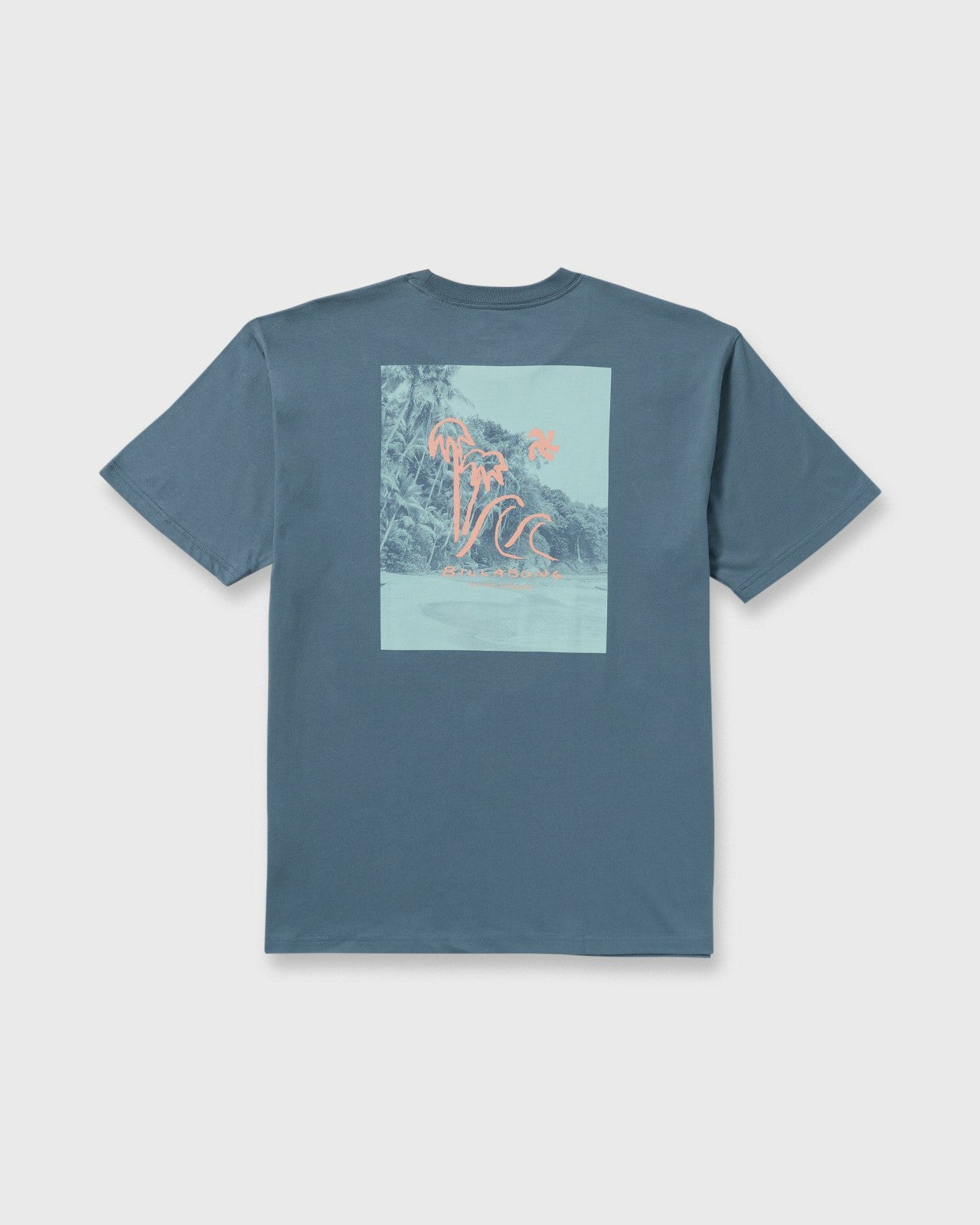 So Far Regular Short Sleeve T-Shirt | Steel Blue Billabong