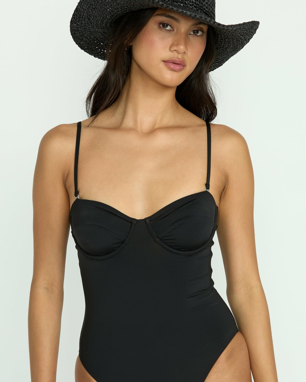 Sol Searcher Hailey One-Piece Swimsuit | Black Pebble Billabong