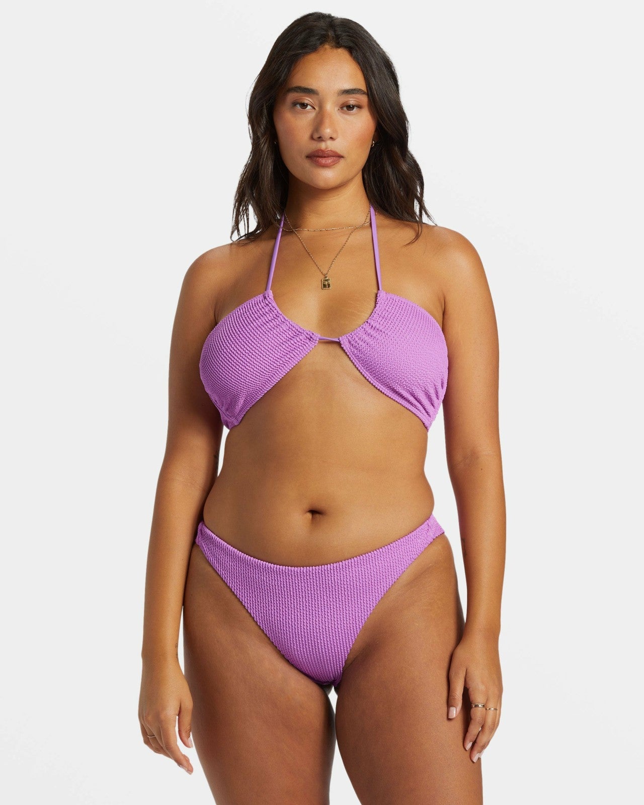 Summer High Tanga Bikini Bottoms | Bright Orchid Billabong