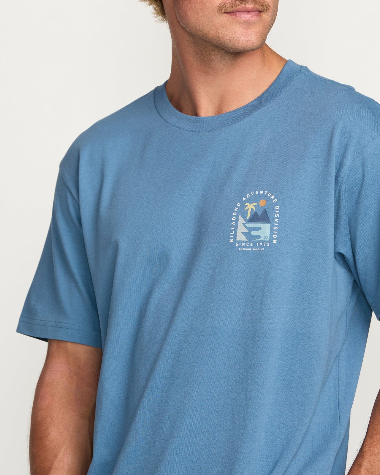 Sundown A/Div Tee | Carolina Blue Billabong