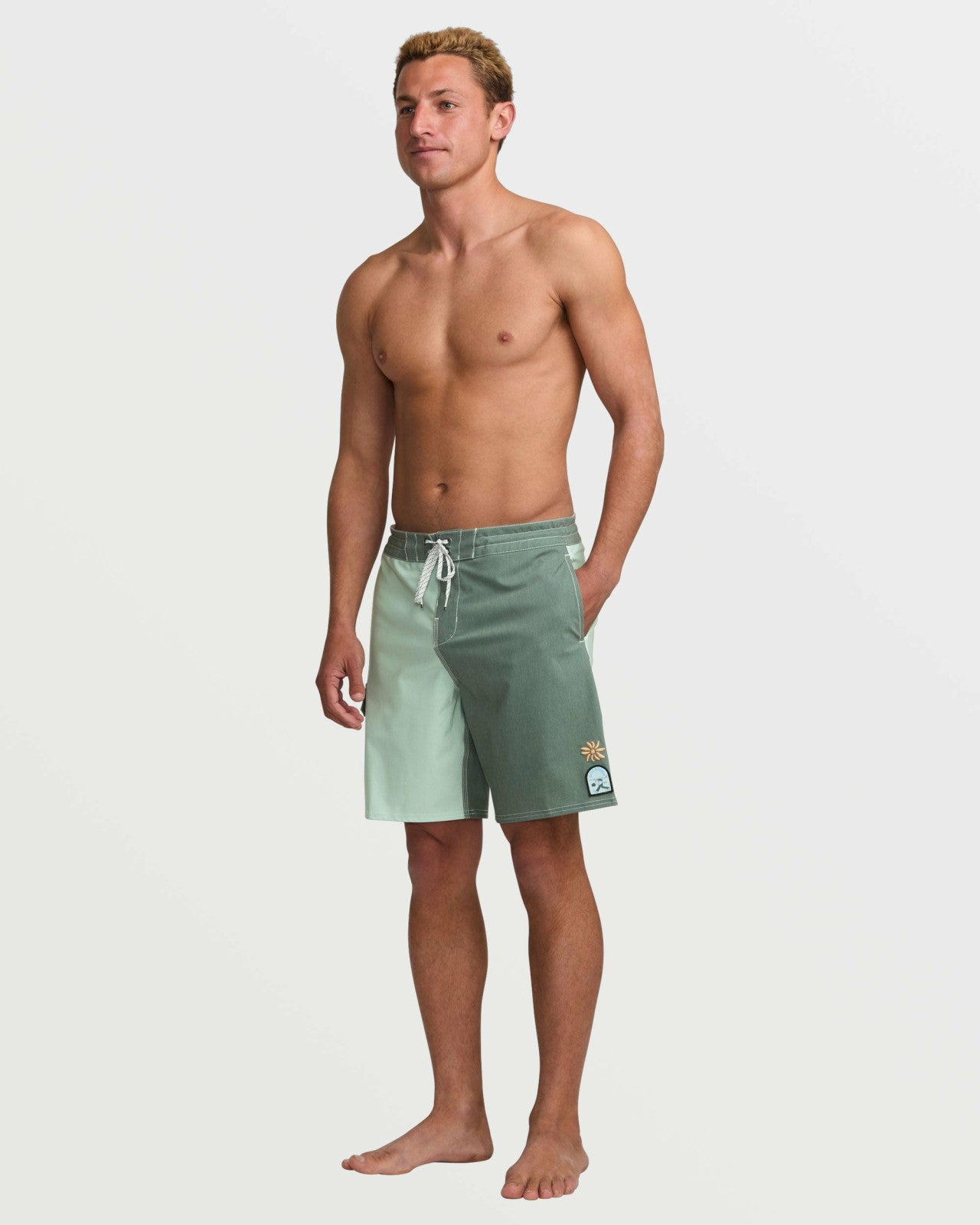 Sunshine Lo Tide 19" Boardshorts | Green Tea Billabong