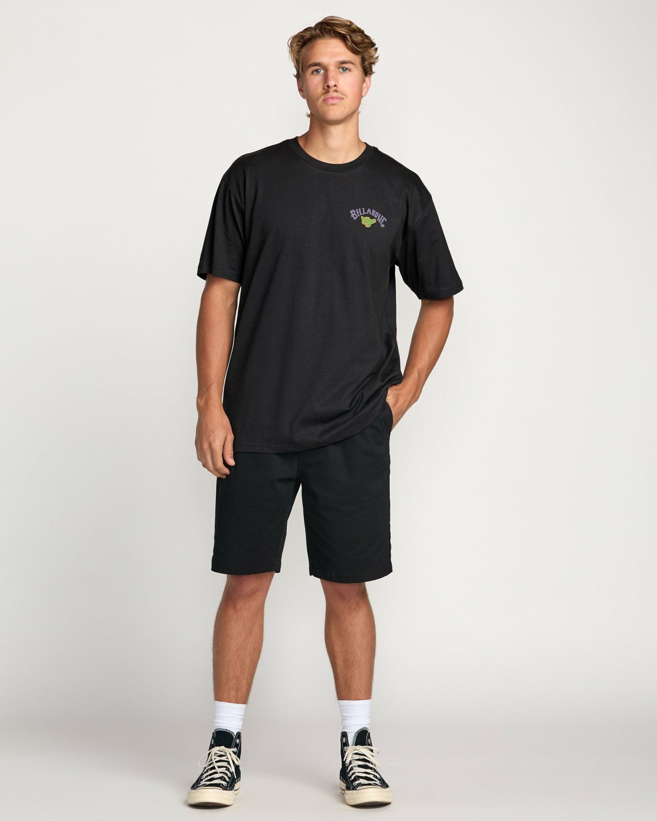 Billabong x Mami Wata Surf Africa Regular Tee | Washed Black Billabong