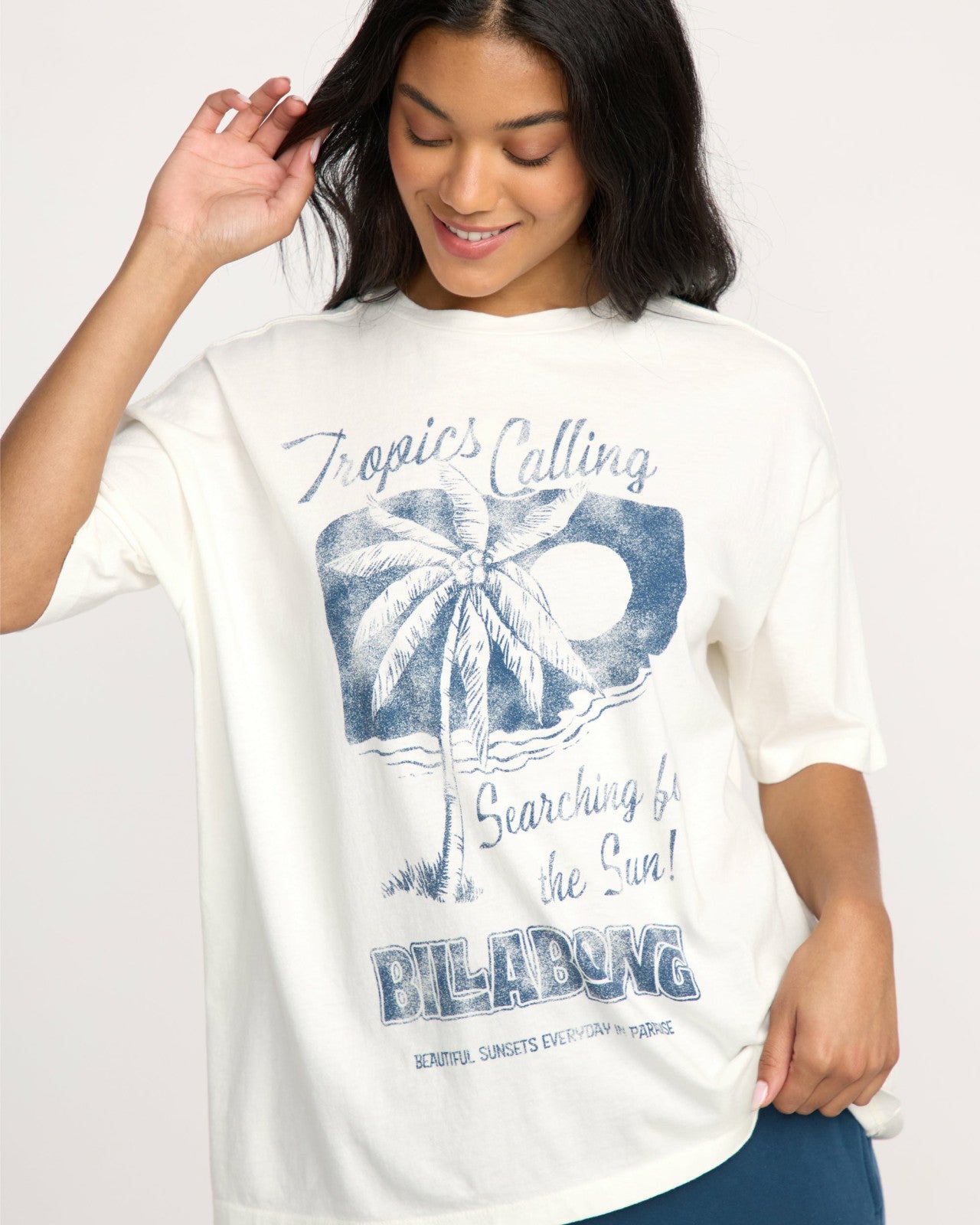 This Sunny Time T-Shirt | Salt Crystal Billabong