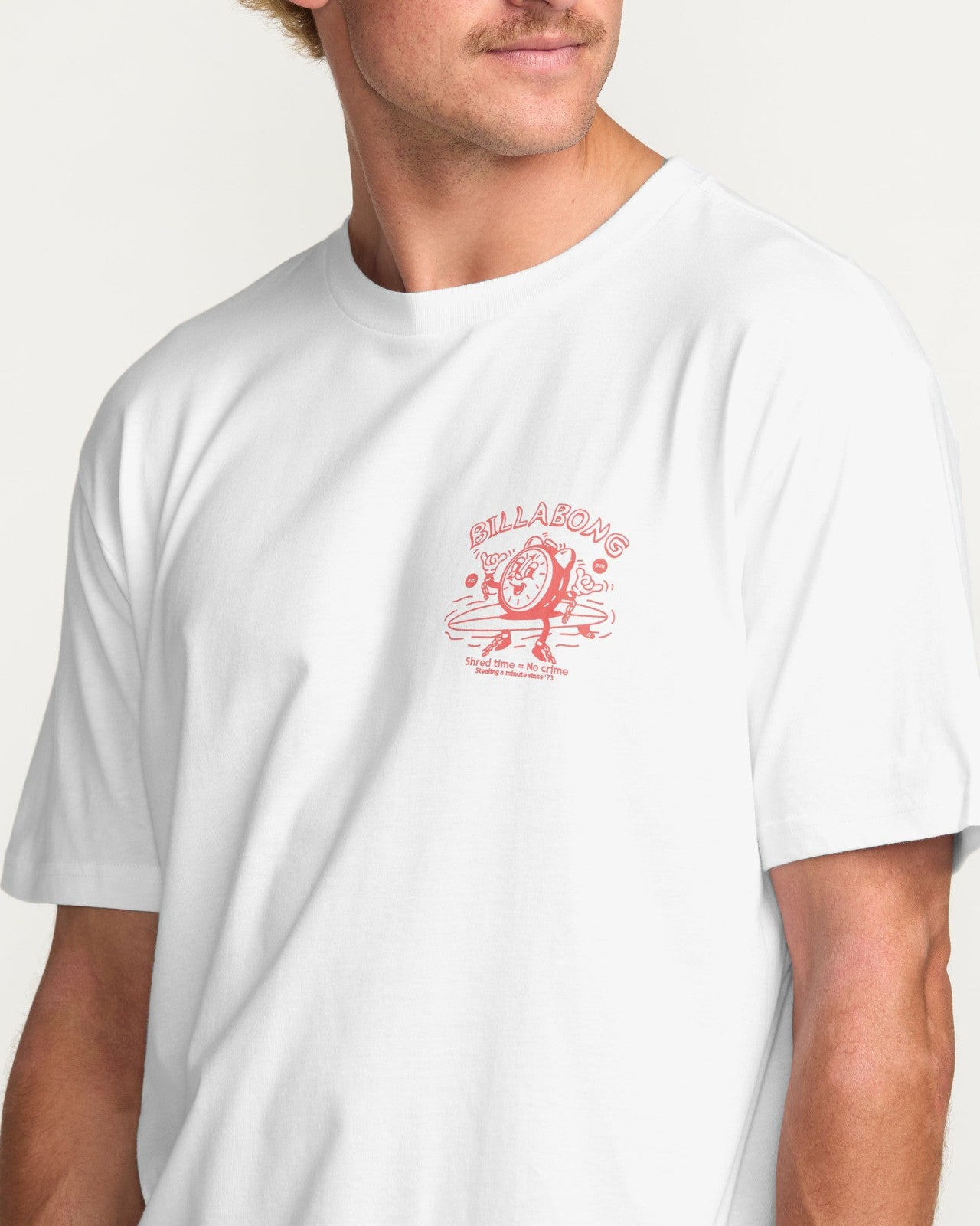 Time Premium Tee | White Billabong