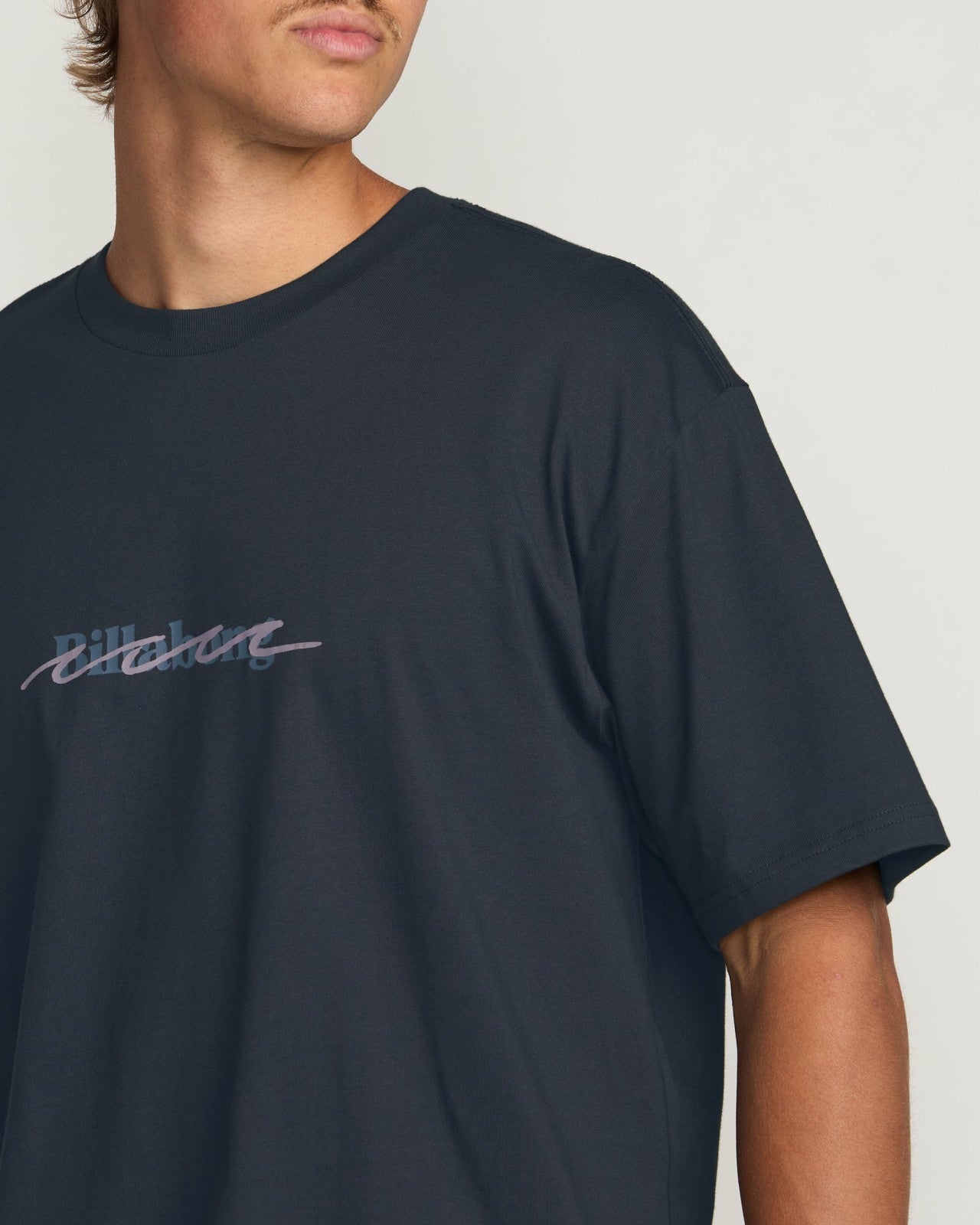 Triple Up Regular Tee | Aged Indigo Billabong