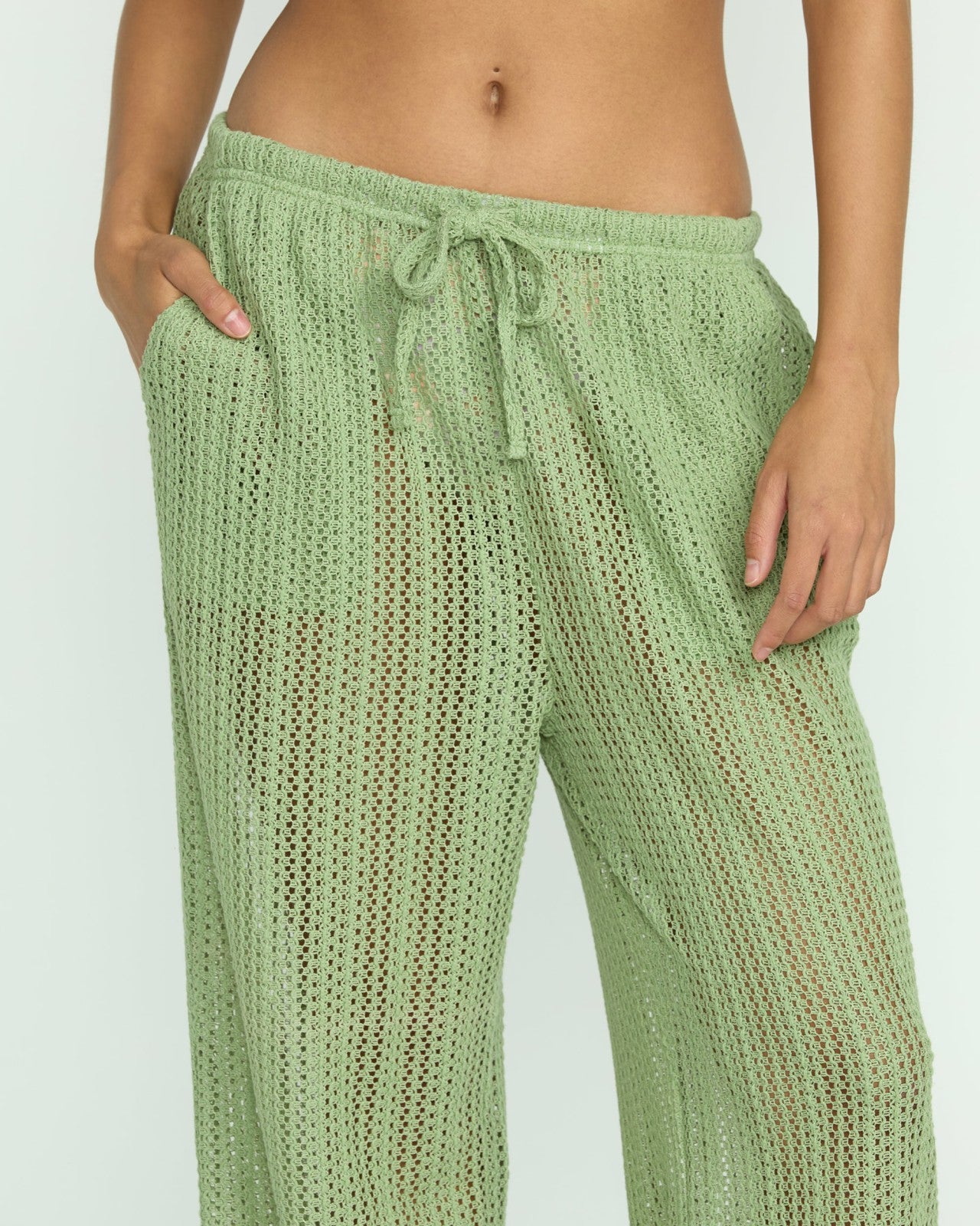 Tropic Beach Cover-Up Pants | Pistachio Billabong