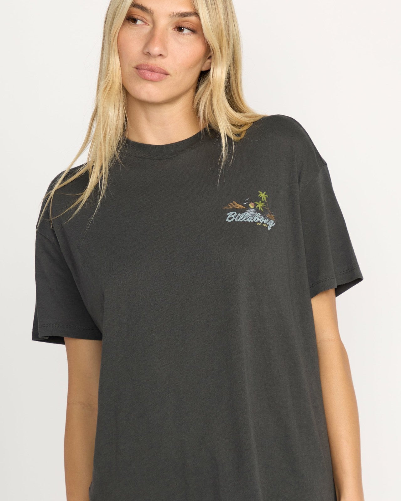 What A Vibe Tee | Off Black Billabong