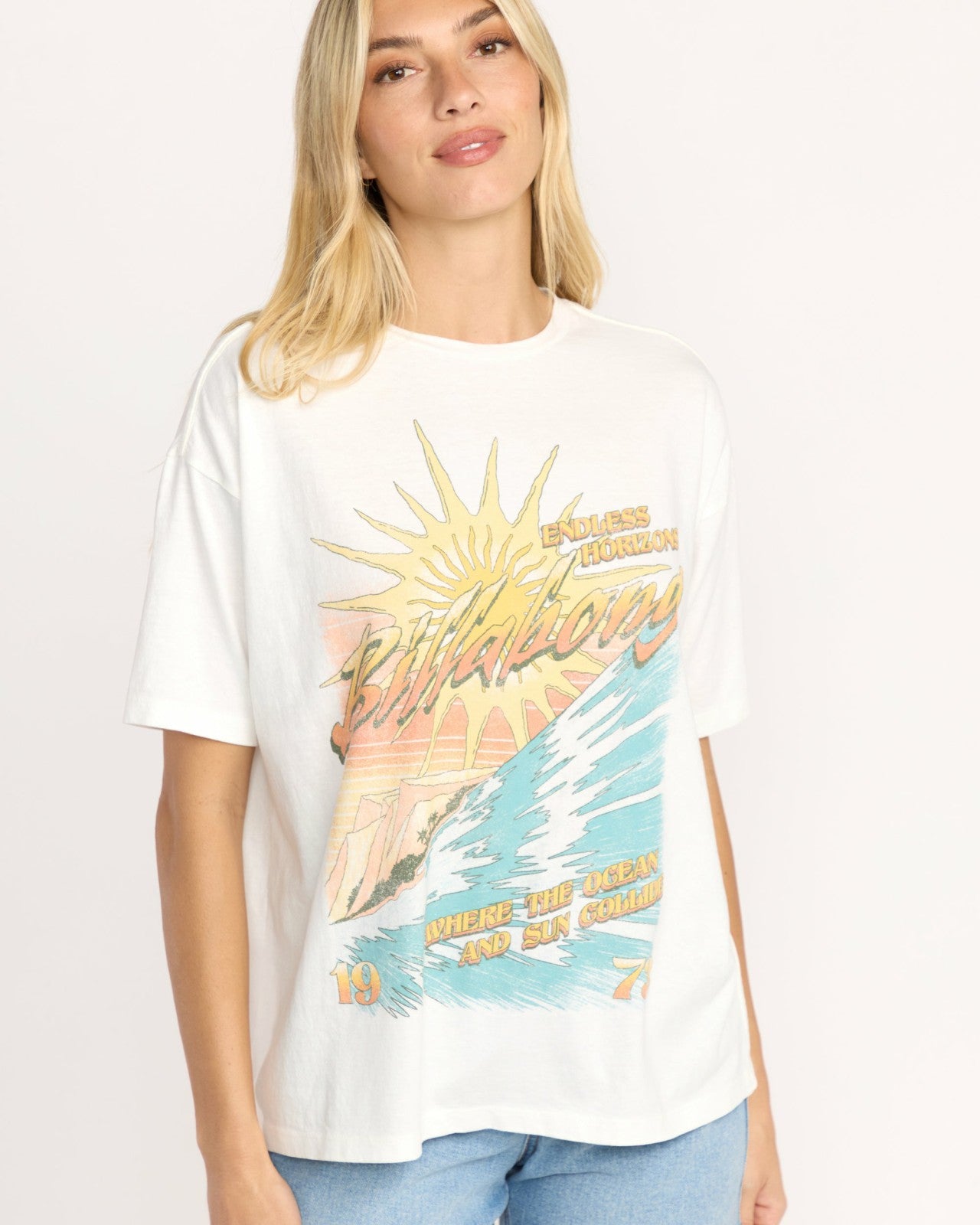Where Suns Collide T-Shirt | Salt Crystal Billabong