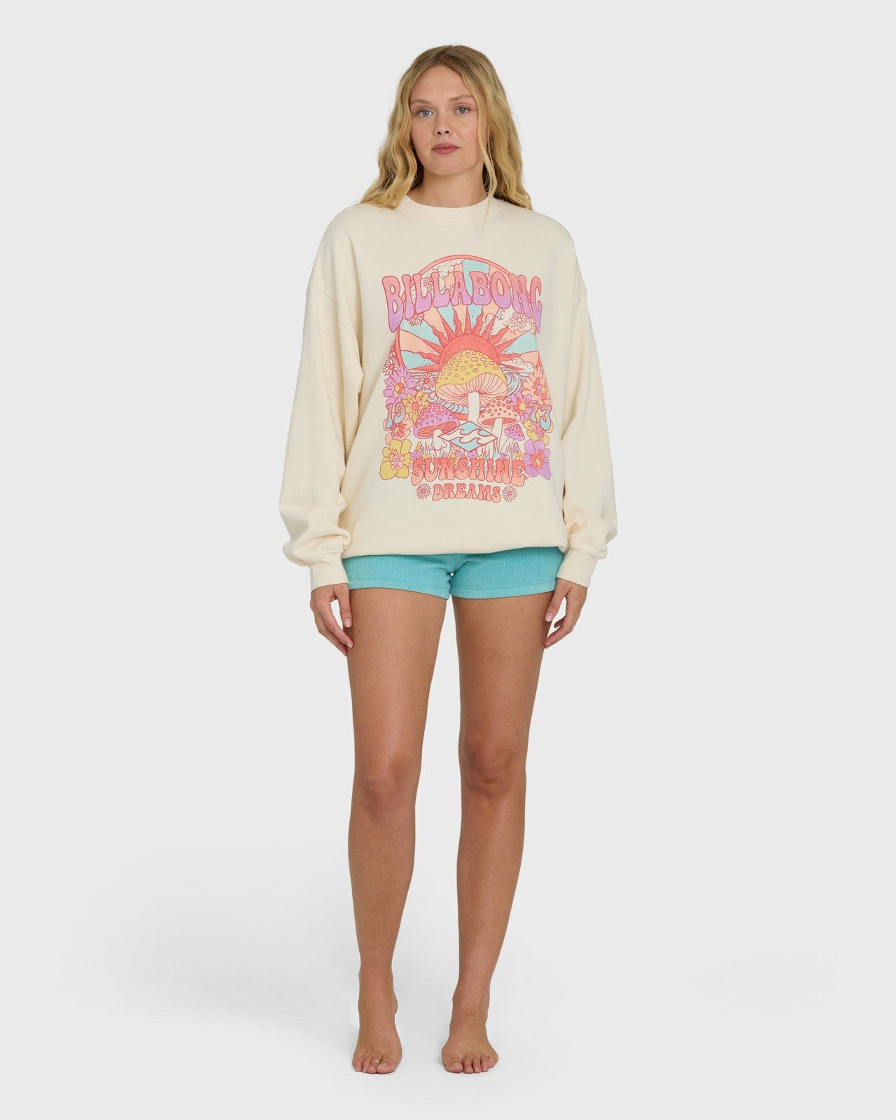 Ride In Crewneck Sweatshirt | Whitecap Billabong