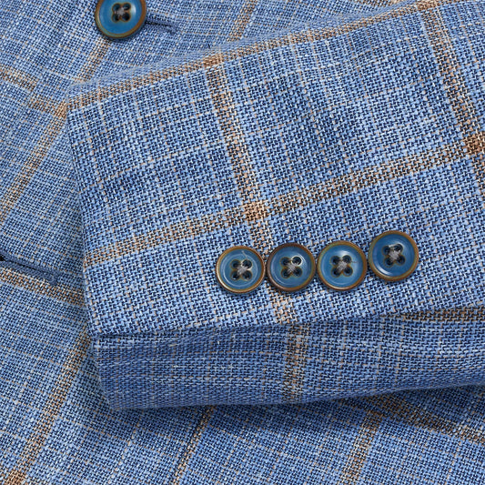 Fratelli Azurine Windowpane Sport Coat