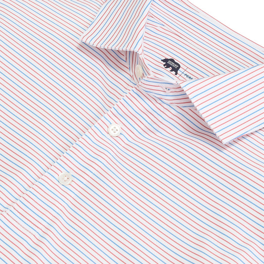 Driver Stripe Performance Polo - Bike