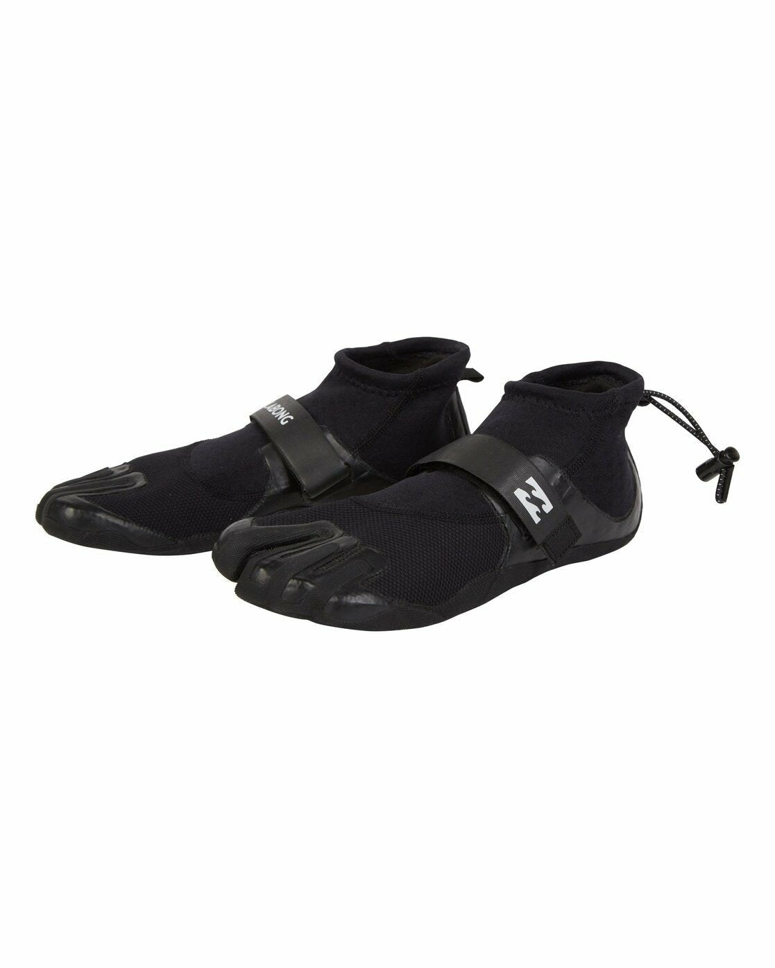 2mm Pro Reef Flatlock Wetsuit Boots | Black Billabong