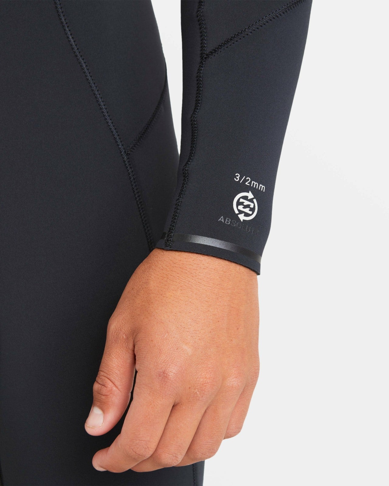 3/2mm Absolute Natural Upcycler GBS Chest Zip Wetsuit | Black Billabong