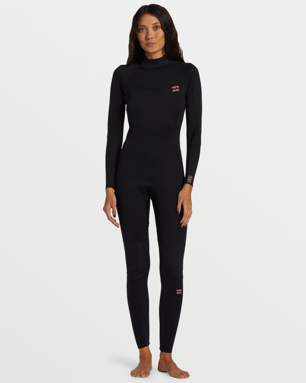 3/2mm Foil Flatlock Back Zip Wetsuit | Black Billabong