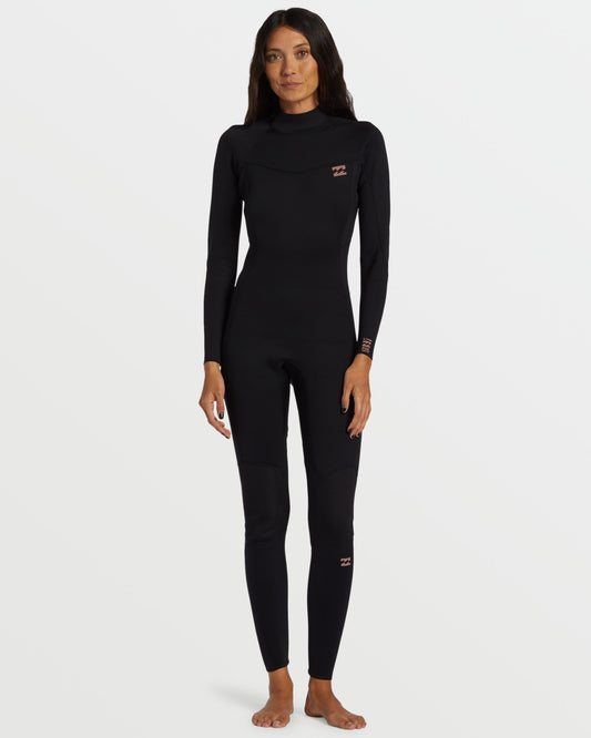 3/2mm Foil GBS Back Zip Wetsuit | Black Billabong