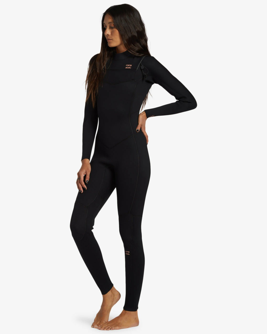 3/2mm Foil GBS Chest Zip Wetsuit | Black Billabong