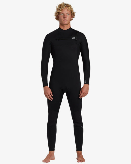 3/2mm Foil GBS Chest Zip Wetsuit | Black Billabong