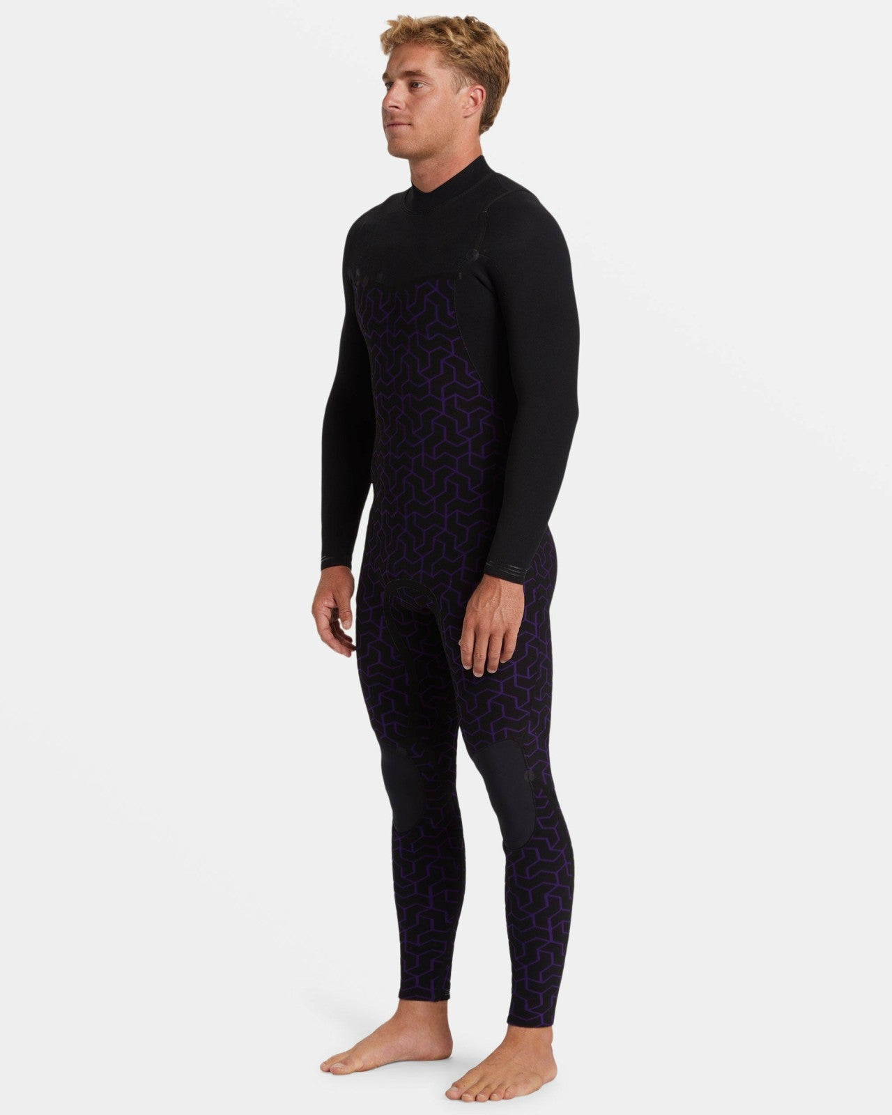 3/2mm Furnace Natural Upcycler GBS Chest Zip Wetsuit | Black Billabong