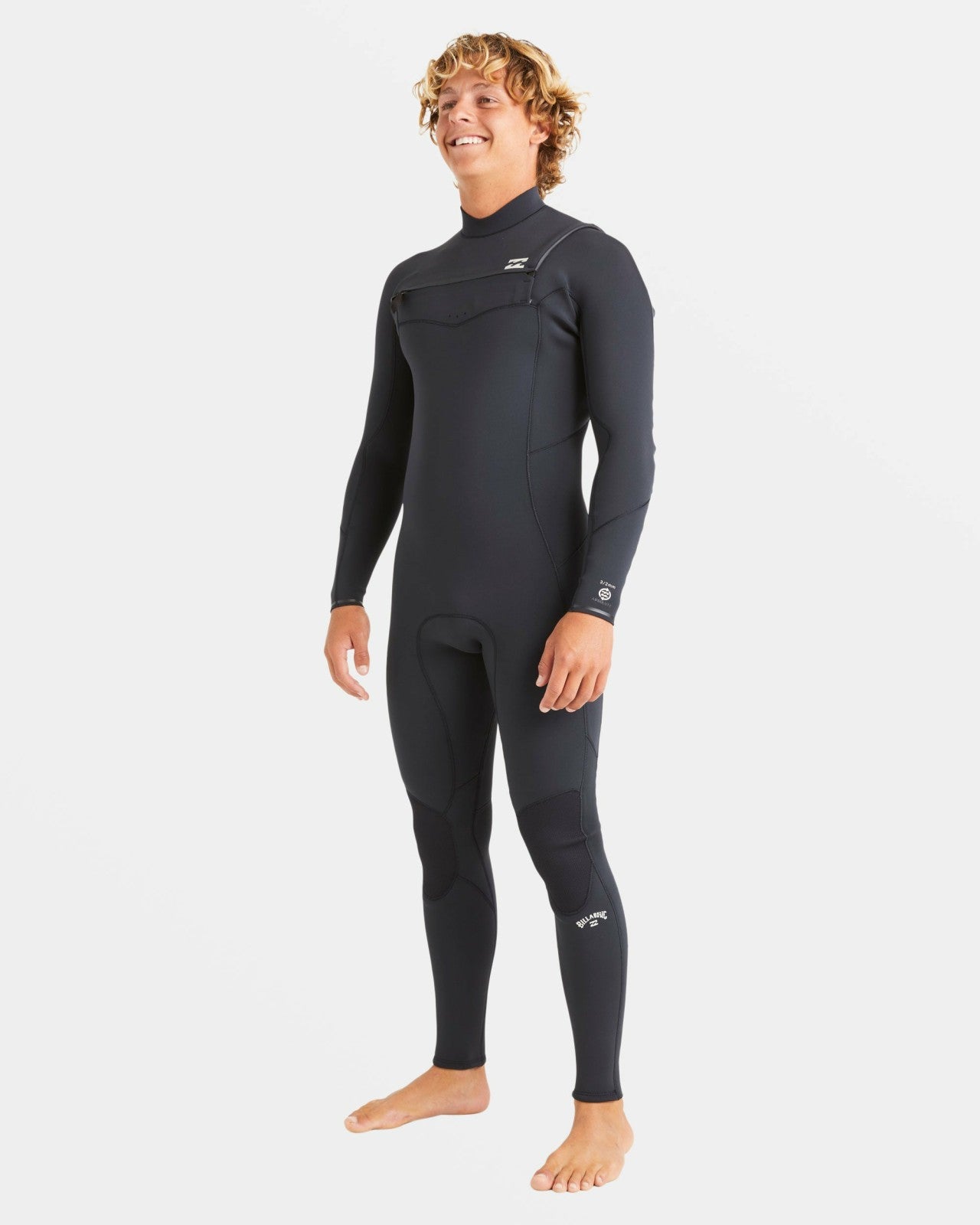 4/3mm Absolute Natural Upcycler GBS Chest Zip Wetsuit | Black Billabong