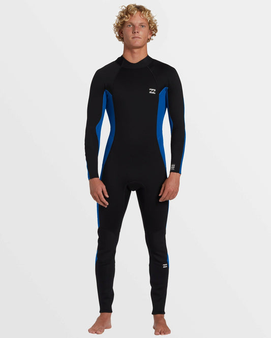 4/3mm Foil GBS Back Zip Wetsuit | Mid Blue Billabong