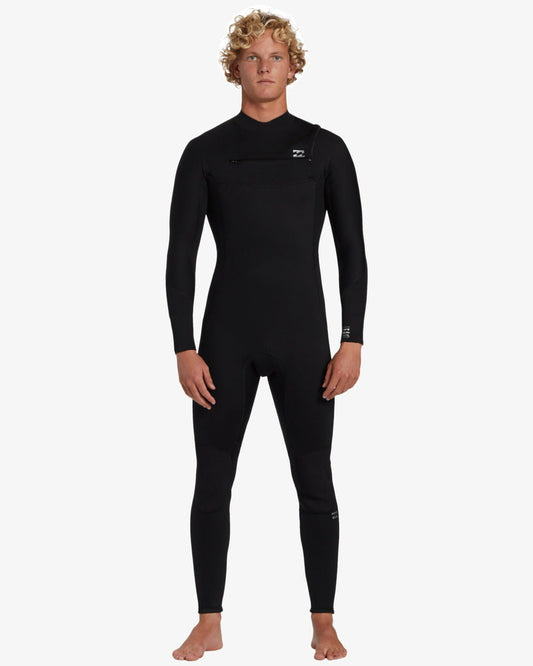 4/3mm Foil GBS Chest Zip Wetsuit | Black Billabong