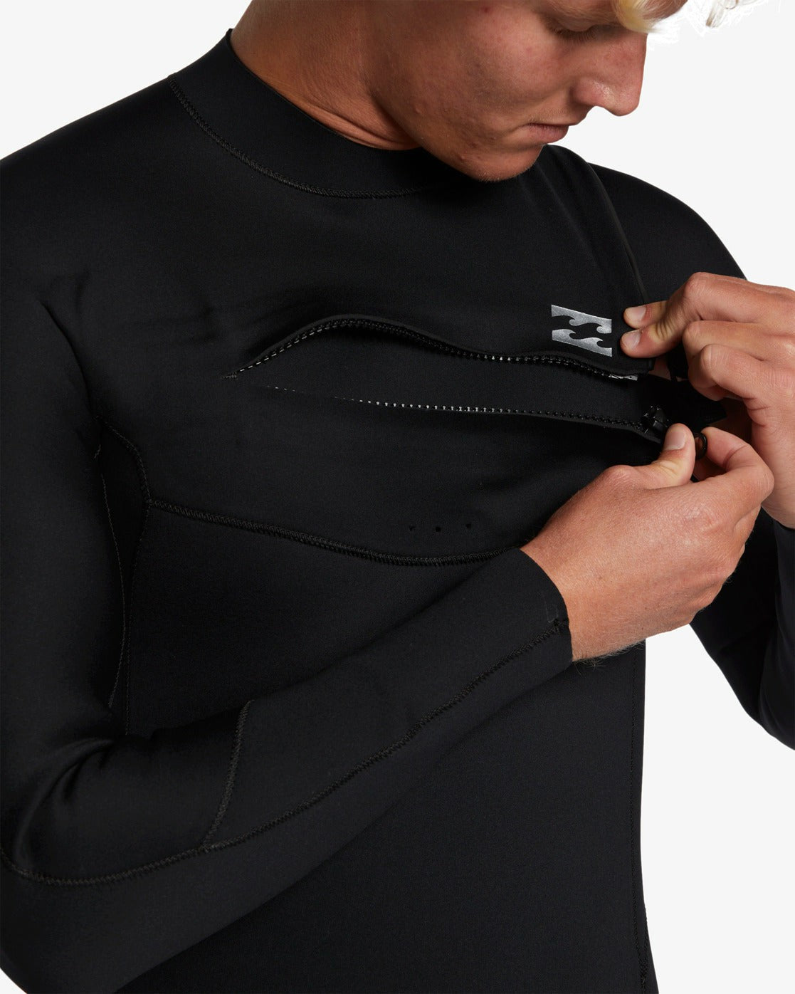 4/3mm Foil GBS Chest Zip Wetsuit | Black Billabong