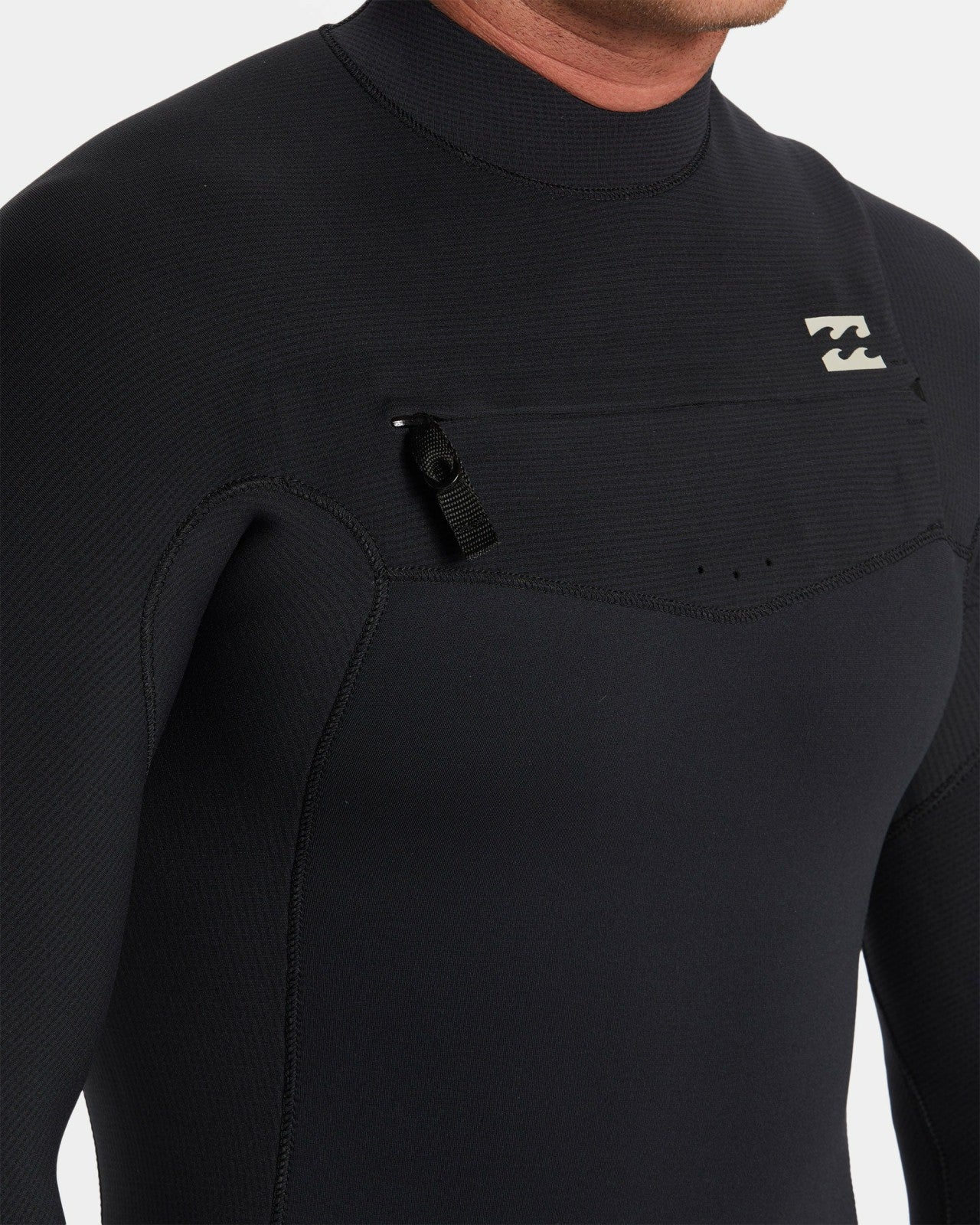 4/3mm Revolution Natural Upcycler GBS Chest Zip Wetsuit | Black Billabong