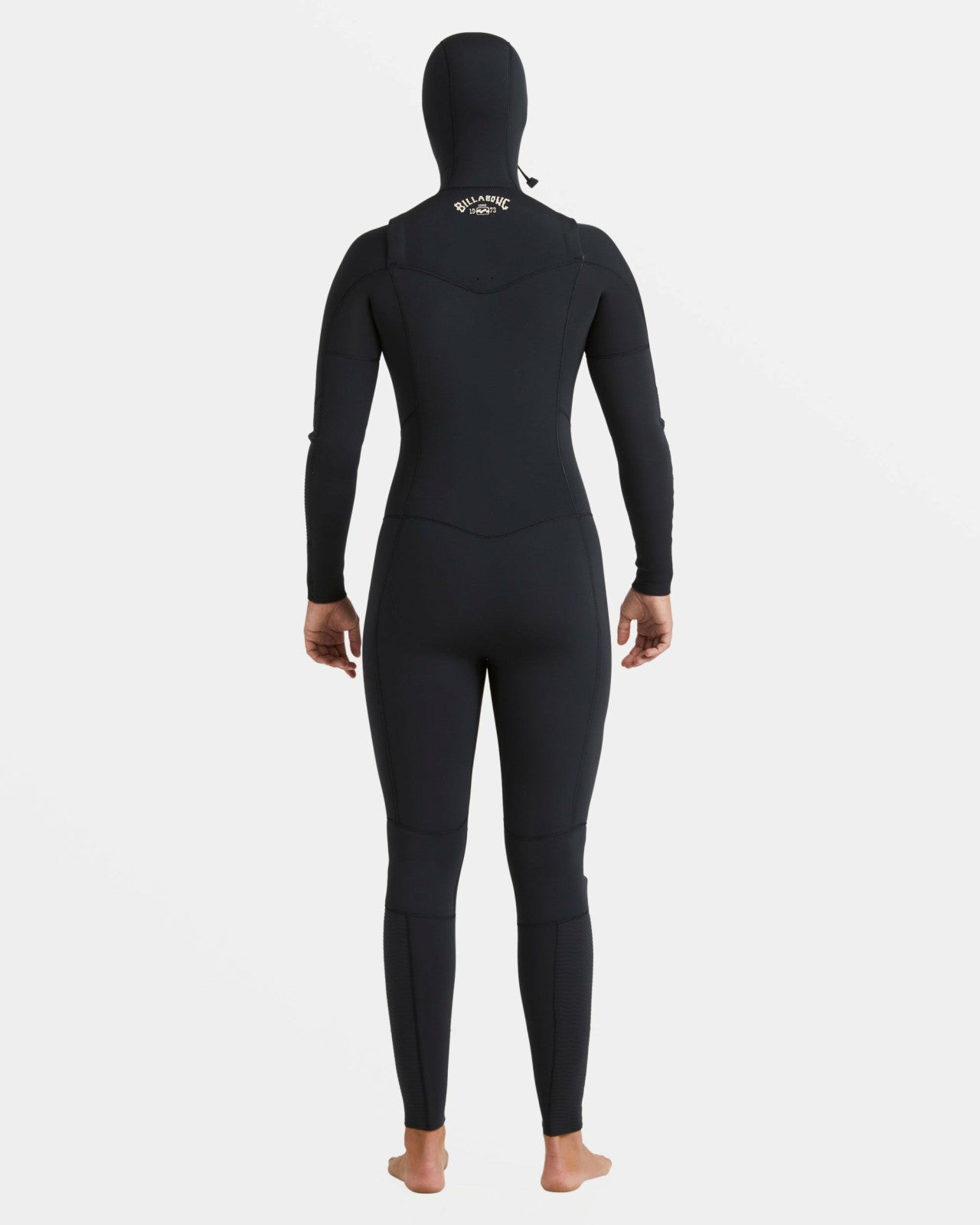 4/3mm Salty Dayz Natural Upcycler GBS Chest Zip Hooded Wetsuit | Black Billabong