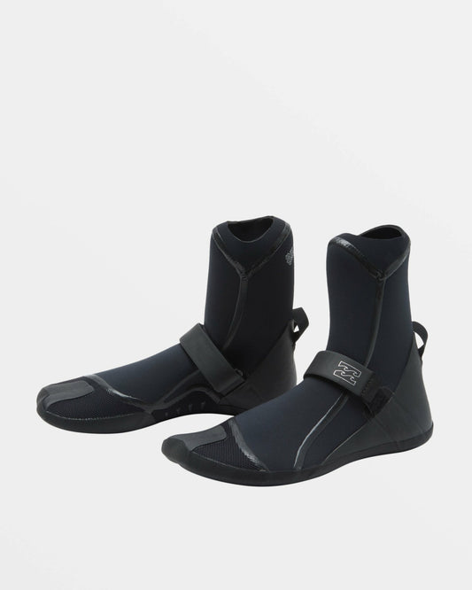 5mm Furnace Upcycler Welded Hidden Split Toe Wetsuit Boots | Black Billabong