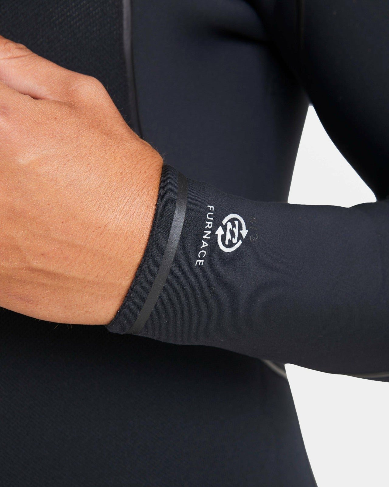 6/5mm Furnace Natural Upcycler Welded Chest Zip Wetsuit | Black Billabong