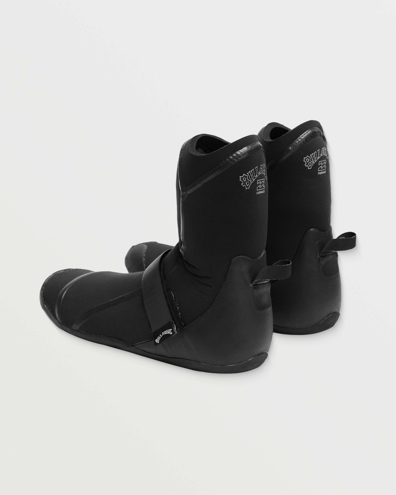 7mm Furnace Upcycler Welded Round Toe Wetsuit Boots | Black Billabong
