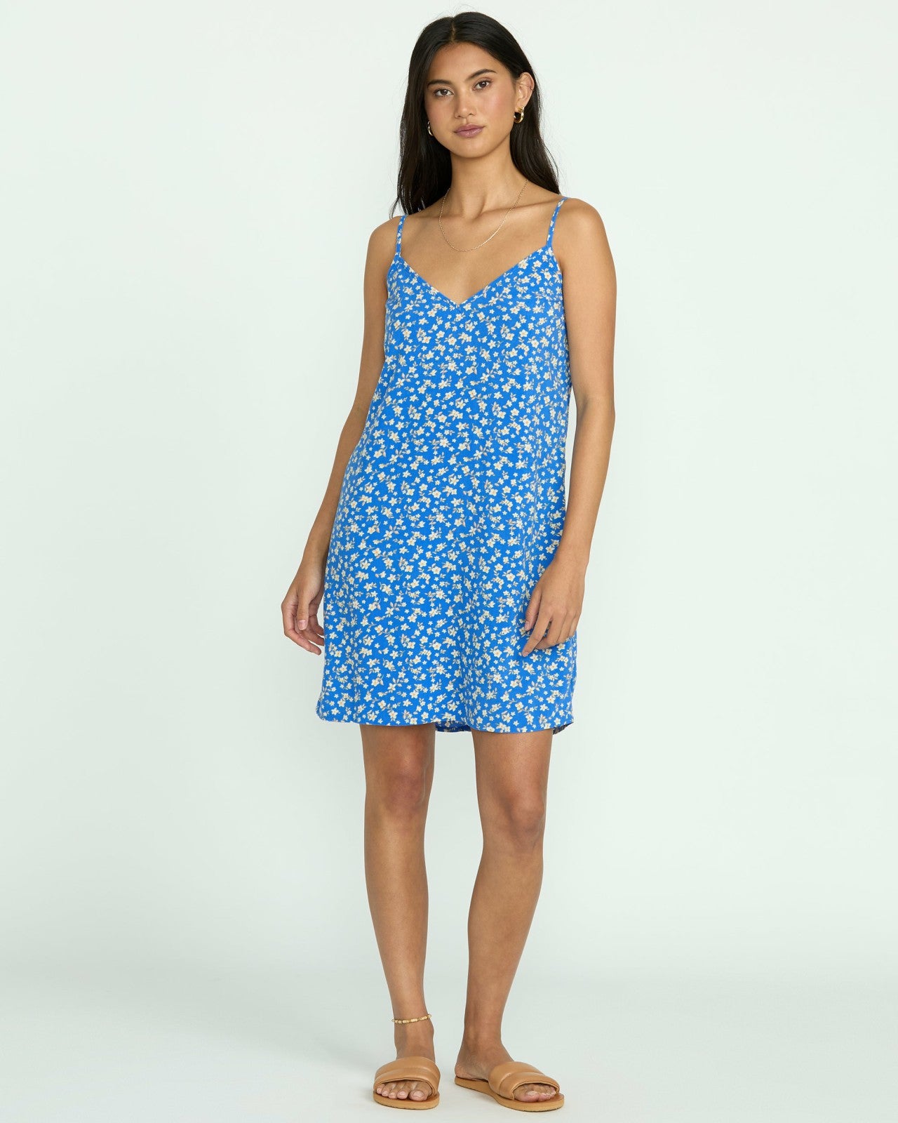 90S Babe Mini Dress | True Blue Billabong